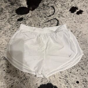 Nike Women's Light Gray Athletic Shorts